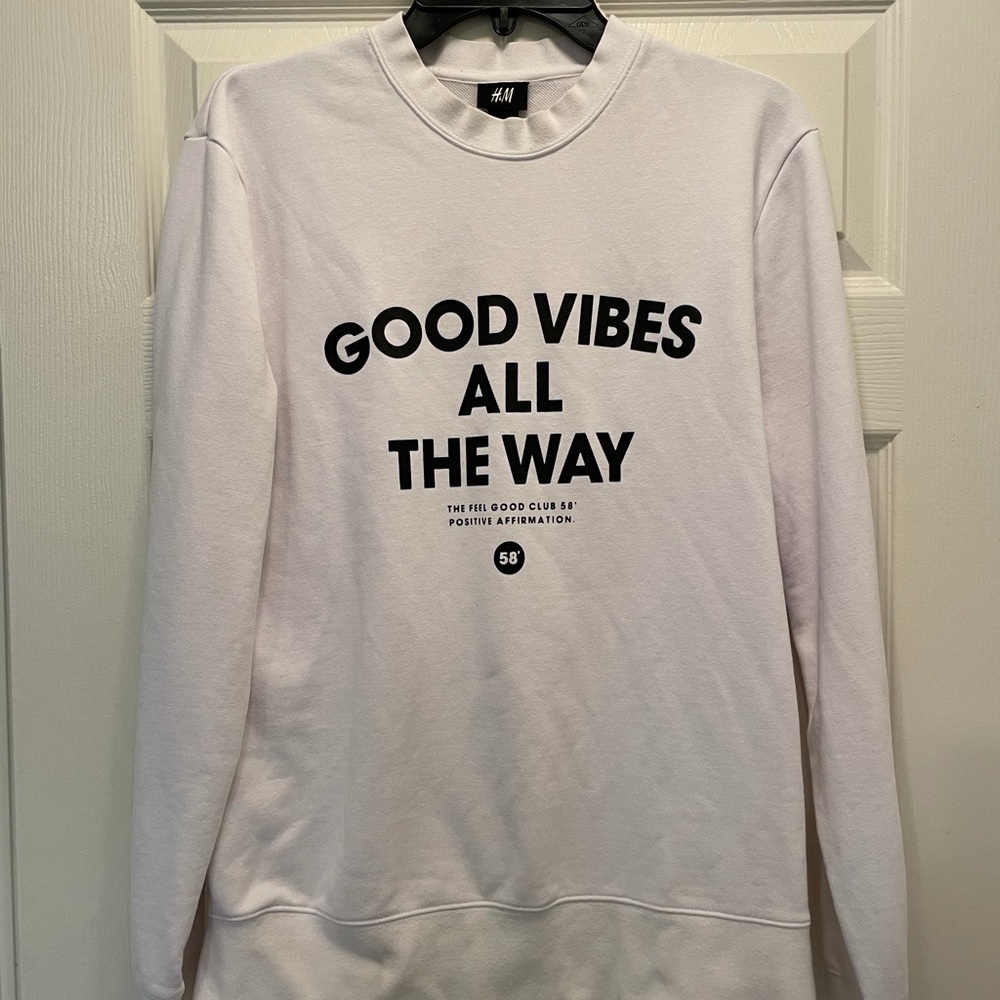 H&M White Sweater